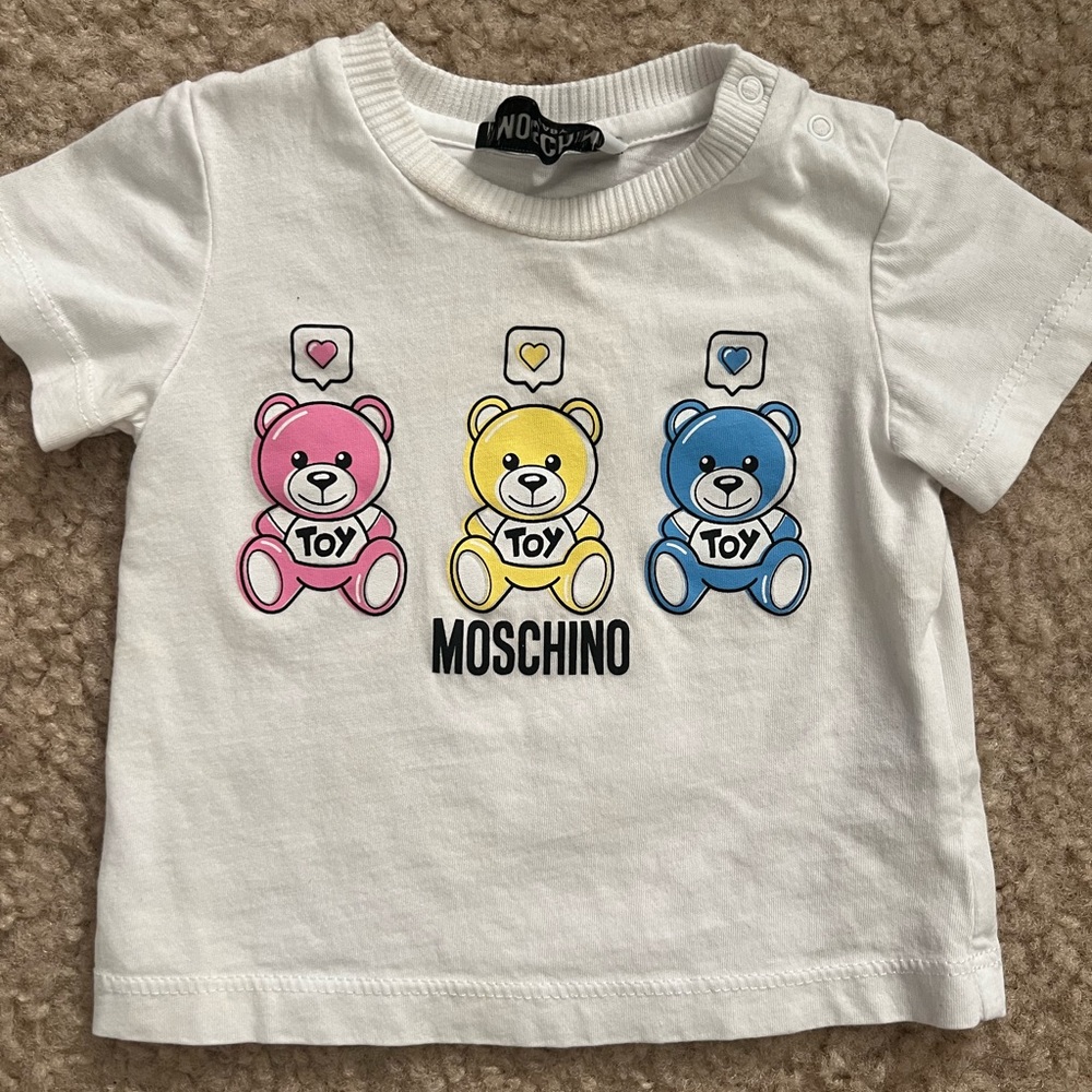 Moschino babygirl t-shirt ! Great condition !